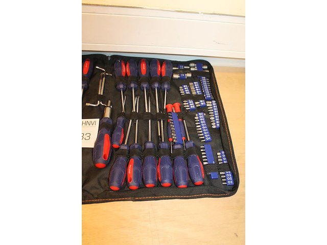 Schroevendraaier / bitset in foedraal. - afbeelding 2 van  3