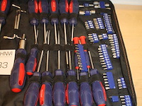 Schroevendraaier / bitset in foedraal. - afbeelding 2 van  3