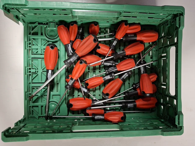 Schroevendraaiers mix maten 24 stuks - afbeelding 1 van  3