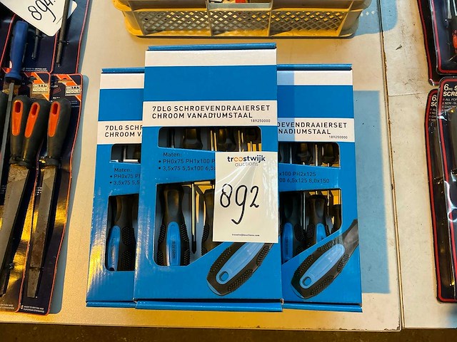 Schroevendraaierset (7x) - afbeelding 1 van  3