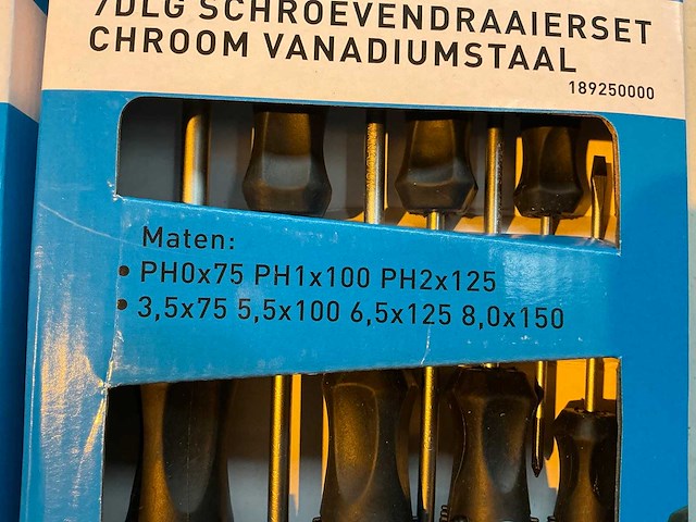 Schroevendraaierset (7x) - afbeelding 3 van  3