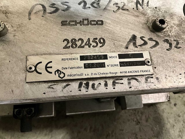 Schüco - 280570 - hydrauliek pers / stansmachine v.v. diverse stansen - afbeelding 12 van  16