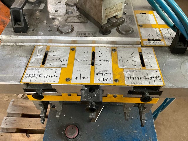 Schüco 280 580 hydraulische hoek / profielpers - afbeelding 4 van  22