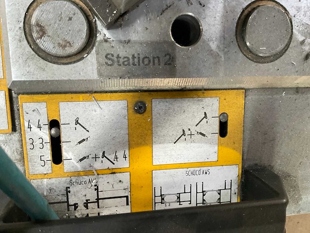 Schüco 280 580 hydraulische hoek / profielpers - afbeelding 5 van  22