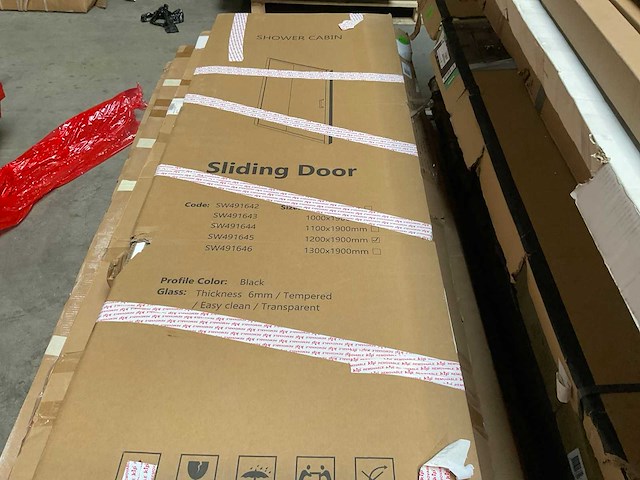 Schuifdeur 120x190cm links/rechts - afbeelding 2 van  2