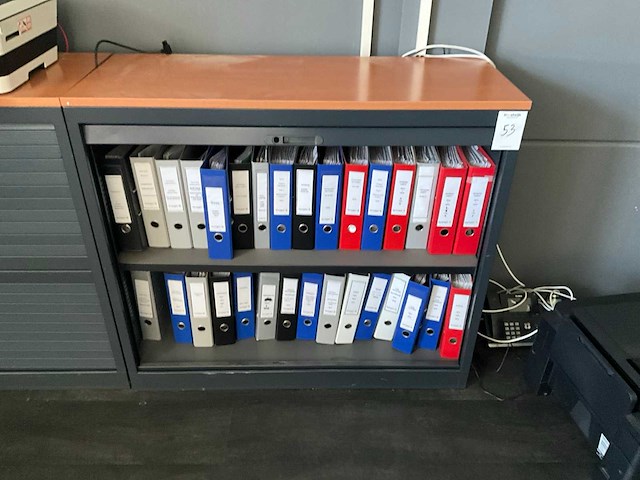 Schuifdeur archiefkast (2x) - afbeelding 3 van  5