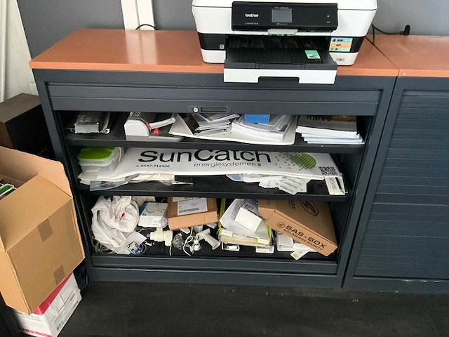 Schuifdeur archiefkast (2x) - afbeelding 4 van  5