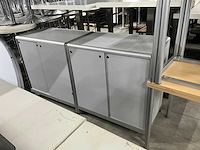 Schuifdeur kasten (2x) - afbeelding 1 van  4