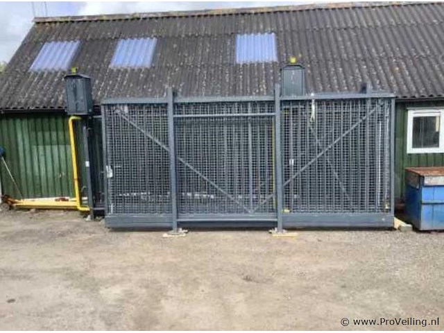 Schuifhek (ijzer) / tuinpoort - afbeelding 2 van  2