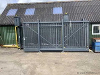 Schuifhek (ijzer) / tuinpoort - afbeelding 2 van  2