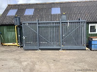 Schuifhek (ijzer) / tuinpoort - afbeelding 2 van  2