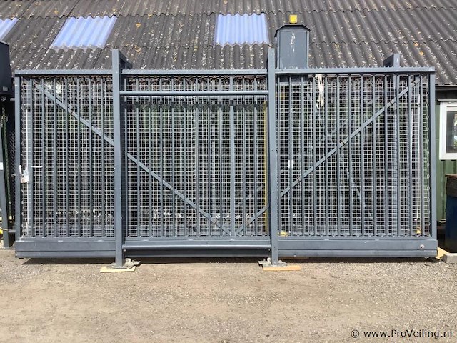 Schuifhek (ijzer) / tuinpoort - afbeelding 1 van  2