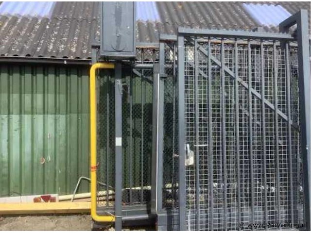 Schuifhek (ijzer) / tuinpoort - afbeelding 2 van  2