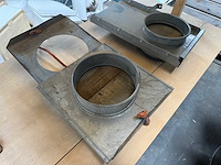 Schuifklep afzuiging handbediend (2x) - afbeelding 1 van  4