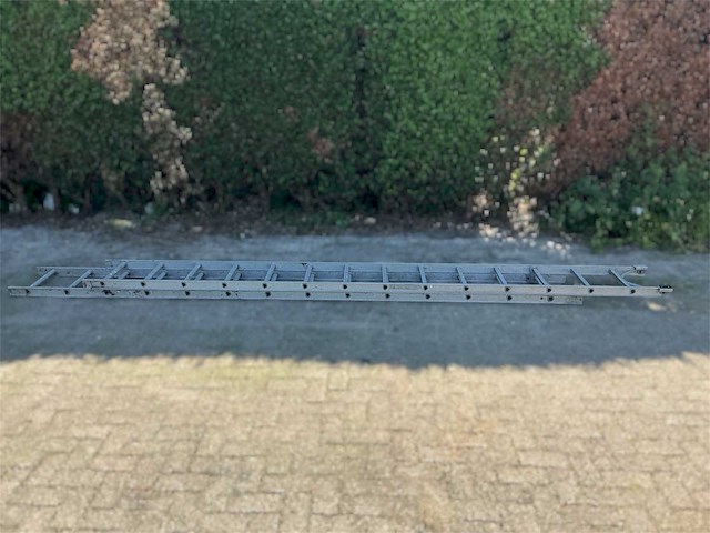 Schuifladder | 2 delig | aluminium - afbeelding 2 van  7