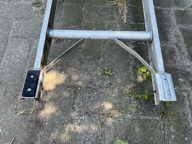 Schuifladder | 2 delig | aluminium - afbeelding 4 van  7