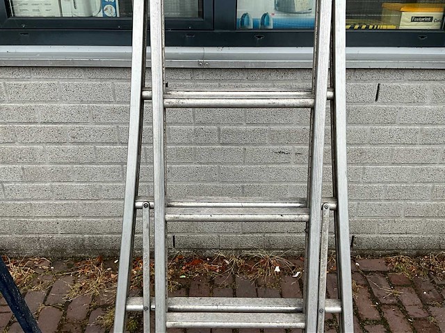 Schuifladder 2 delig - afbeelding 4 van  5