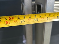 Schuifladder 2x7 sts, aluminium - afbeelding 5 van  5