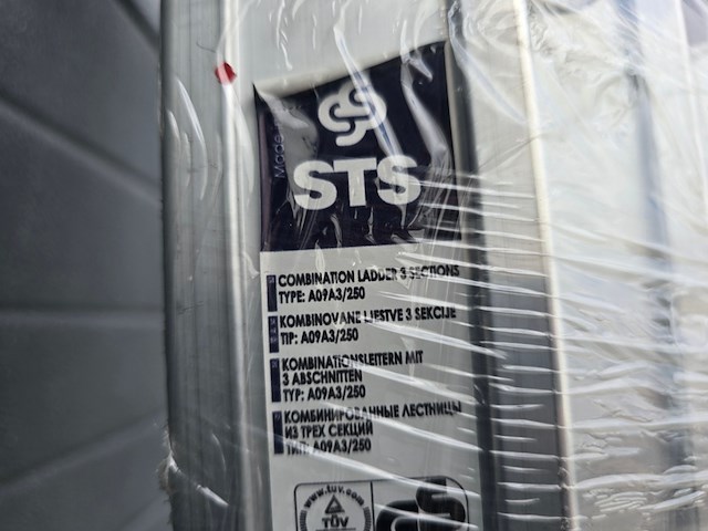 Schuifladder sts, a09a3/250 - afbeelding 6 van  7