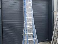 Schuifladder uni, 2x12 - afbeelding 1 van  5