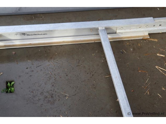 Schuifladders - 217x60x10cm - 4 stuks - afbeelding 5 van  5