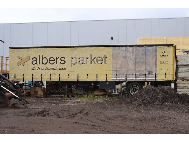 Schuifzeiloplegger netam-fruehauf nefo 1141 20000kg - afbeelding 1 van  1