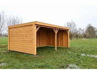 Schuilstal geïmpregneerd douglas - 400x800x265 cm