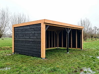 Schuilstal geïmpregneerd douglas 400x400x265 cm - afbeelding 1 van  3