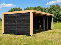 Schuilstal geïmpregneerd douglas 400x800x265 cm - afbeelding 1 van  4