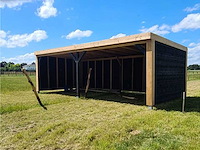 Schuilstal geïmpregneerd douglas 400x800x265 cm - afbeelding 1 van  1