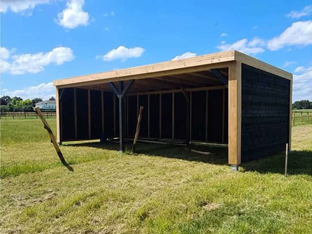 Schuilstal geïmpregneerd douglas 400x800x265 cm - afbeelding 2 van  4