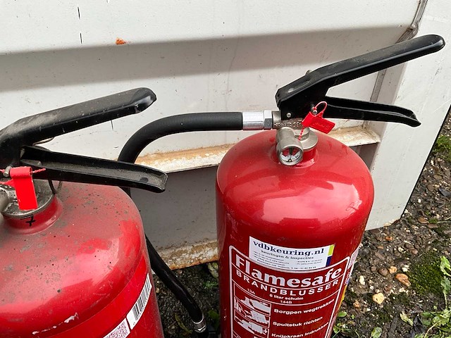 Schuim brandblusser (3x) - afbeelding 5 van  6