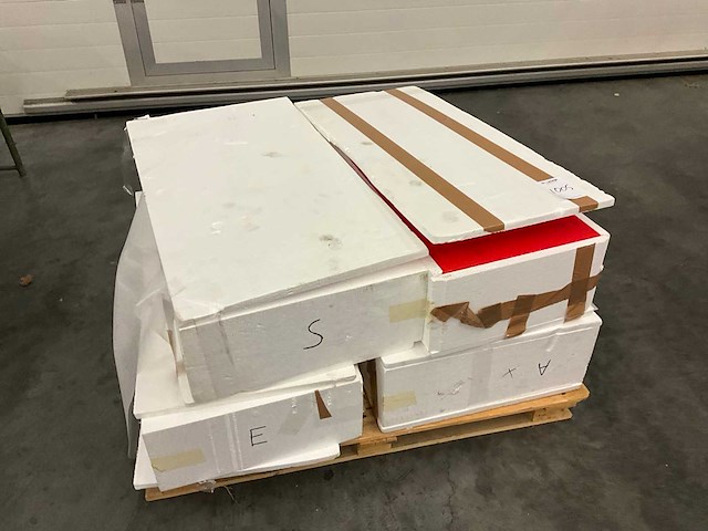 Schuim letters (4x) - afbeelding 1 van  5