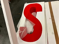 Schuim letters (4x) - afbeelding 3 van  5