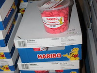 Schuimaardbeien haribo in 3 overdozen met 6 emmers a 1050 g. tht 7-2026. - afbeelding 2 van  2