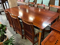 Schuitema sullivan eetkamertafel met 6x schuitema helen stoel - afbeelding 2 van  8