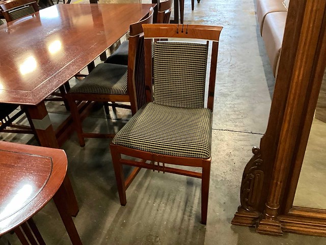 Schuitema sullivan eetkamertafel met 6x schuitema helen stoel - afbeelding 6 van  8