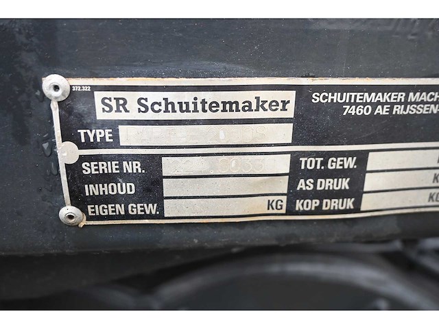 Schuitemaker - rapide 2000 sw - silagewagen - afbeelding 14 van  23