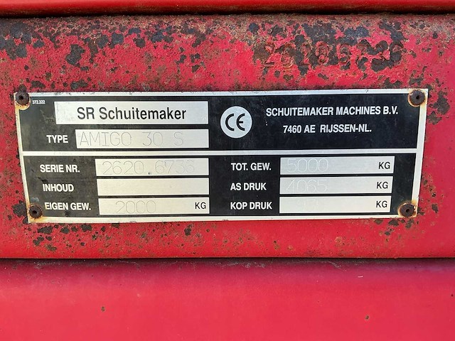 Schuitemaker amigo 30s voerdoseerwagen - afbeelding 12 van  19
