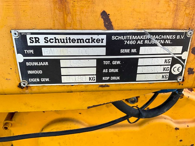 Schuitemaker rapide 100s opraapwagen - afbeelding 20 van  27
