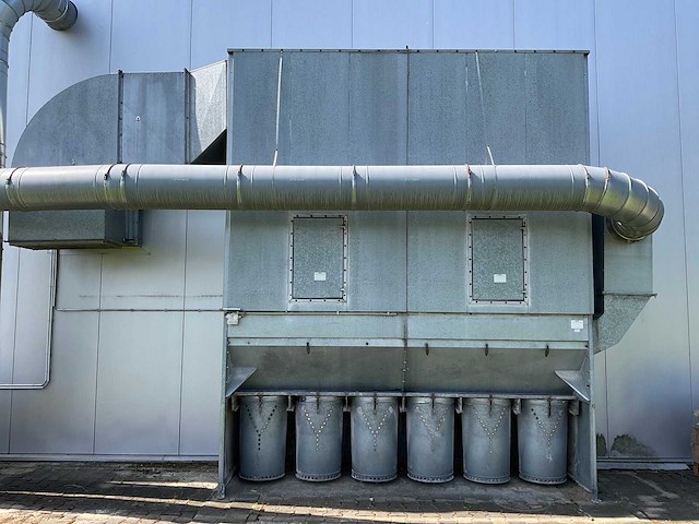 Schuko filterafzuiginstallatie met leidingwerk - afbeelding 6 van  13