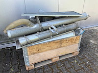 Schuko filterafzuiginstallatie met leidingwerk - afbeelding 2 van  7