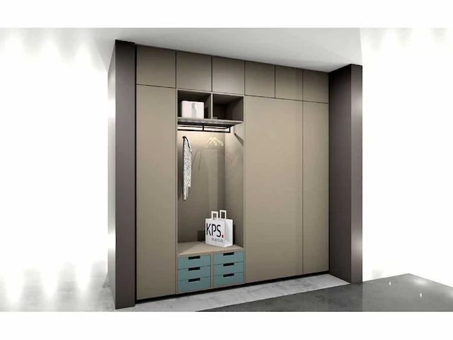 Schüller - collectie 2028 - garderobekast 244x60 cm - afbeelding 7 van  10