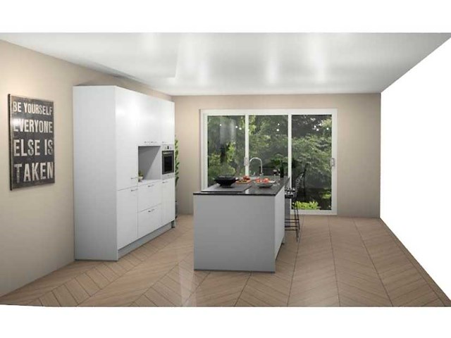 Schüller eilandkeuken met kastenwand - afbeelding 1 van  11