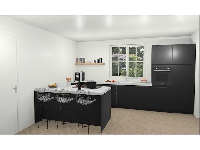Schüller eilandkeuken met kastenwand - afbeelding 1 van  8