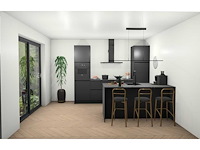 Schüller eilandkeuken met kastenwand