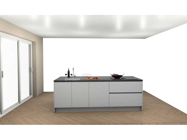 Schüller eilandkeuken met kastenwand - afbeelding 3 van  10