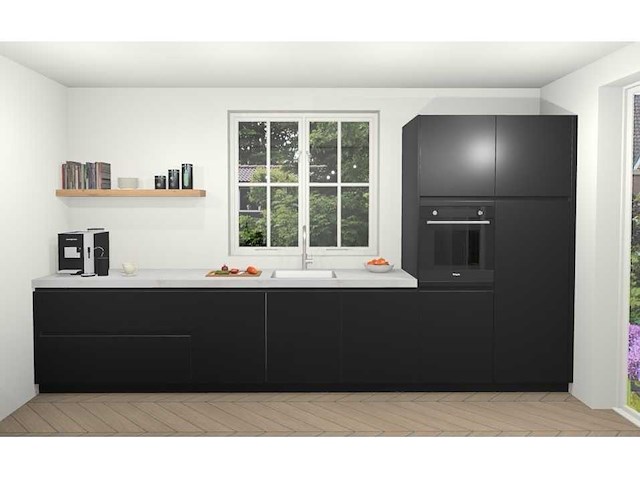 Schüller eilandkeuken met kastenwand - afbeelding 1 van  7