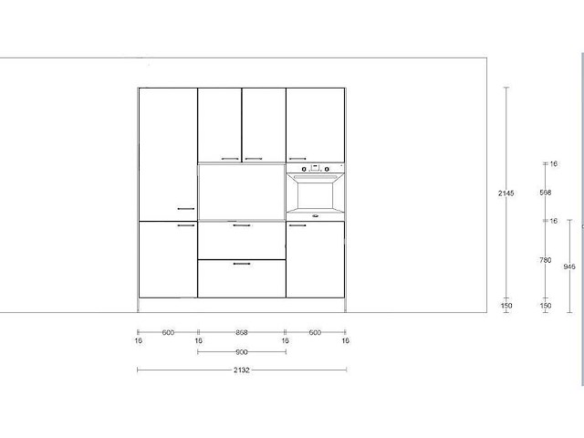 Schüller eilandkeuken met kastenwand - afbeelding 5 van  10