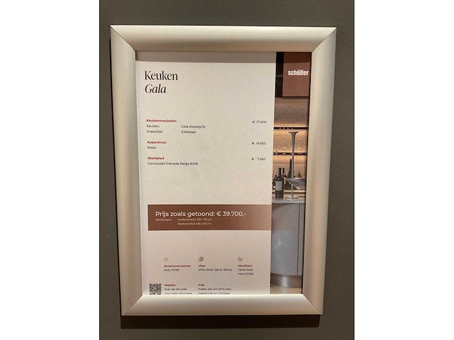 Schüller gala eiland showroomkeuken met kastenwand en coffeecorner - afbeelding 36 van  42